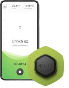 Nix Biosensors introduced a new wearable device for monitoring hydration